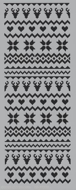 Sweater Knit Stencil